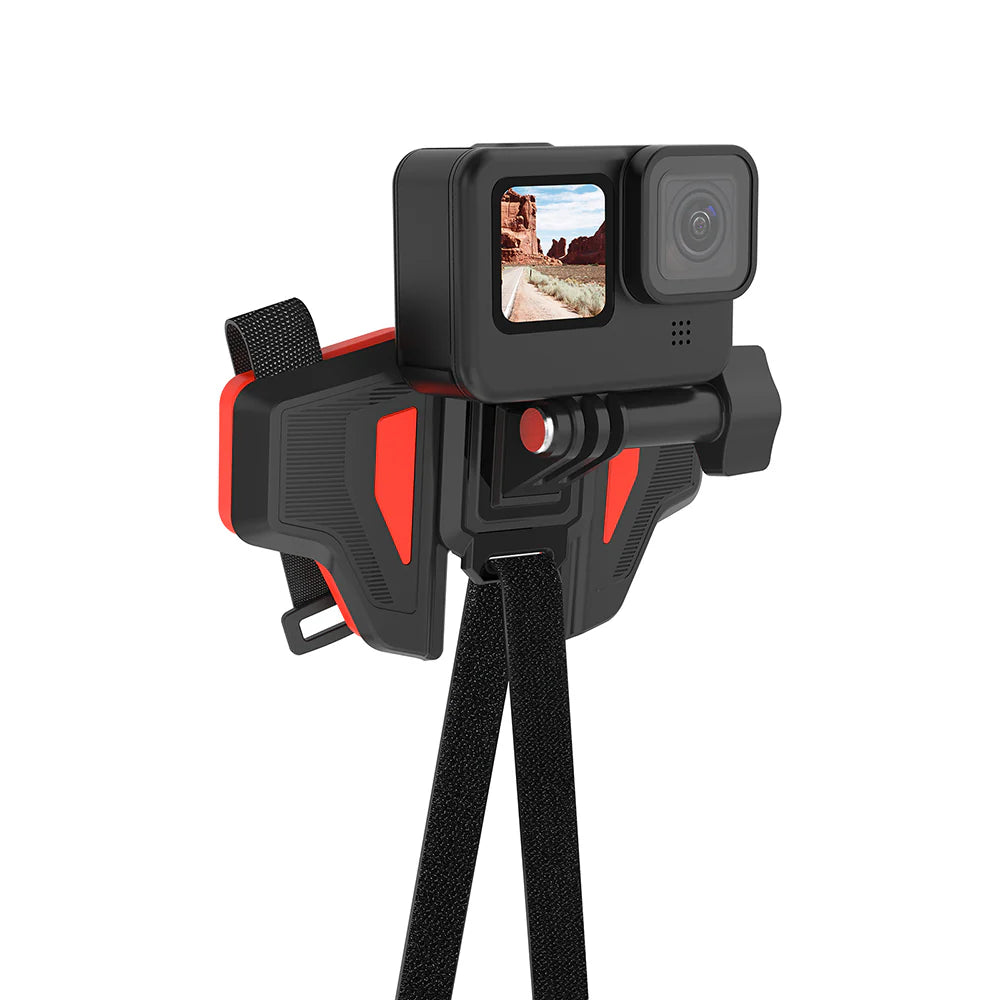 TELESIN Motorcycle Helmet Chin Strap Mount V2 for Action Camera