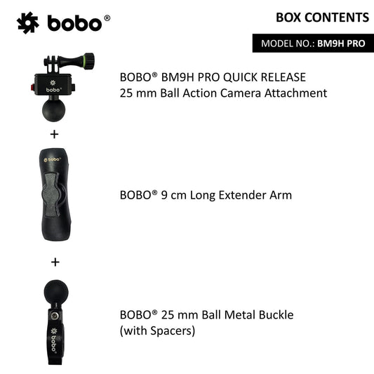 BM9H - Action Camera Handlebar Mount
