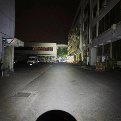 HJG 6 LED 120W Round CREE Foglight Foglamp with Yellow Cover 120W 6 LED HJG 120W 5 LED Car Accessories Led Headlights Lights Led Fog Lights For Motorcycle Car SUV Lights, Set of 2 with Wiring Harness Kit HJG 6 LED Round 120W