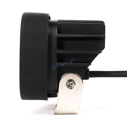 HJG 120W 4 LED CREE 60w Fog Light Auxiliary Light For All Motorcycles White With Yellow Filter Cap (Set of 2)