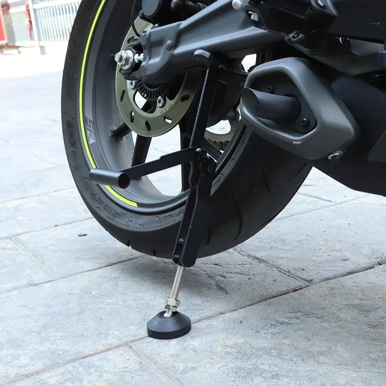 Moto Jack Side Stand Portable Jack - Universal for chain lube and cleaning