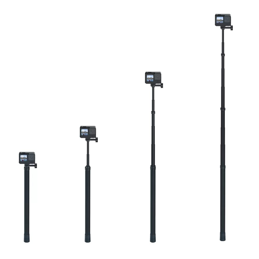 TELESIN 2nd Gen 2.7M Ultra Long Carbon Fiber Selfie Stick GP-MNP-270-02