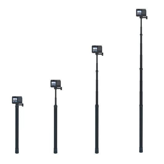 TELESIN 2nd Gen 2.7M Ultra Long Carbon Fiber Selfie Stick GP-MNP-270-02