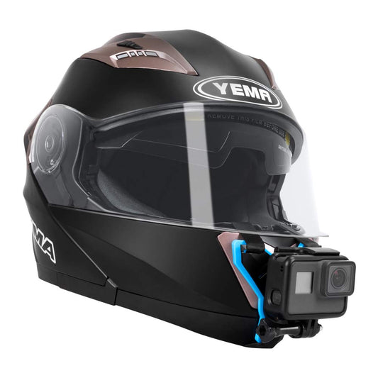 yantralay Telesin Helmet Chin Strap Mount with J mount Compatible with Gopro Hero 10/9/8/7/6,SJCAM,Insta 360, DJI Osmo Action Camera Accessories & Other Action Cameras