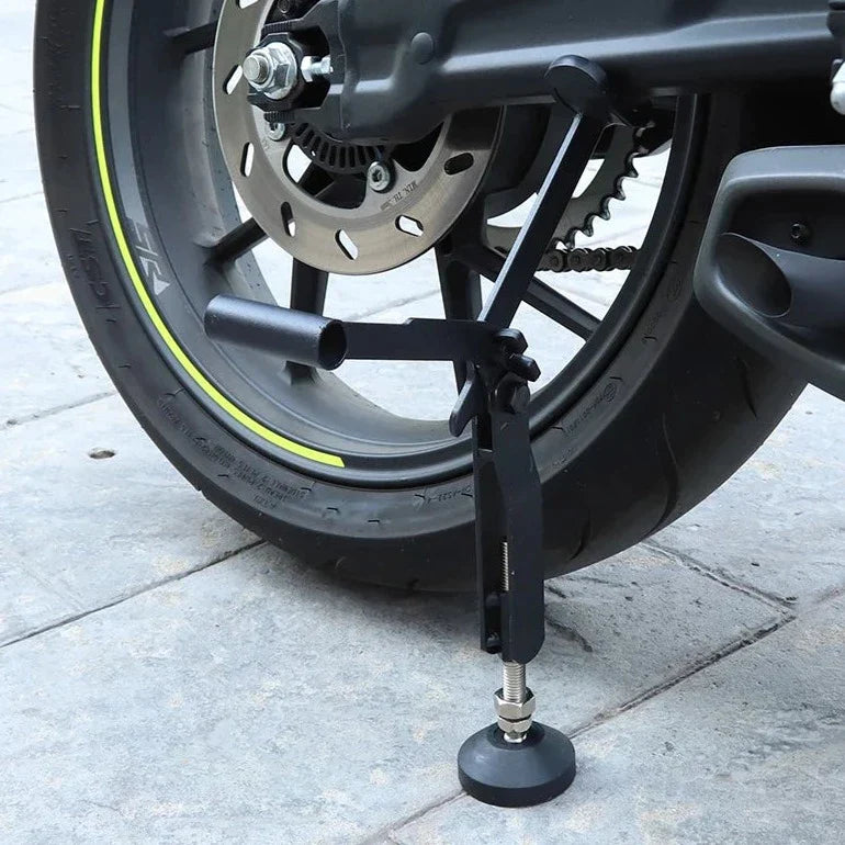 Moto Jack Side Stand Portable Jack - Universal for chain lube and cleaning