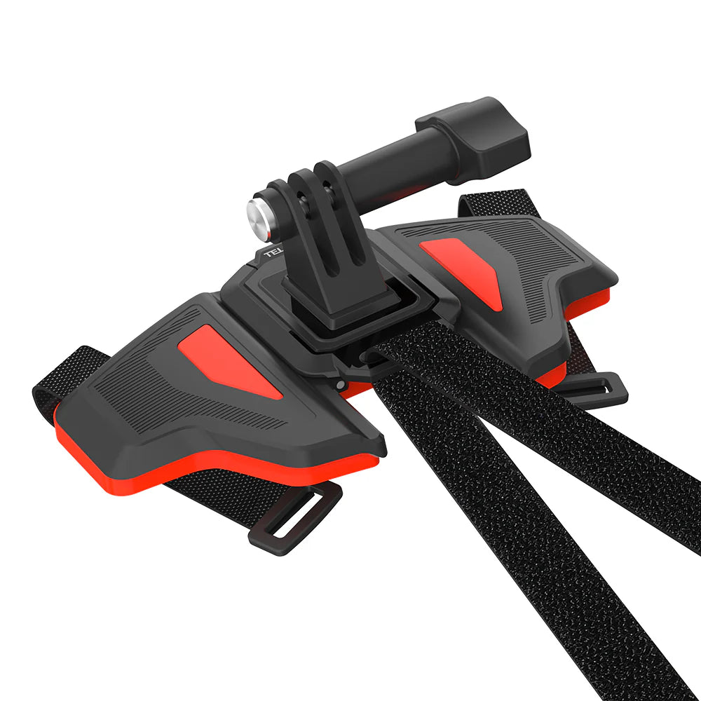 TELESIN Motorcycle Helmet Chin Strap Mount V2 for Action Camera