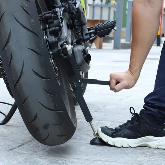 Moto Jack Side Stand Portable Jack - Universal for chain lube and cleaning