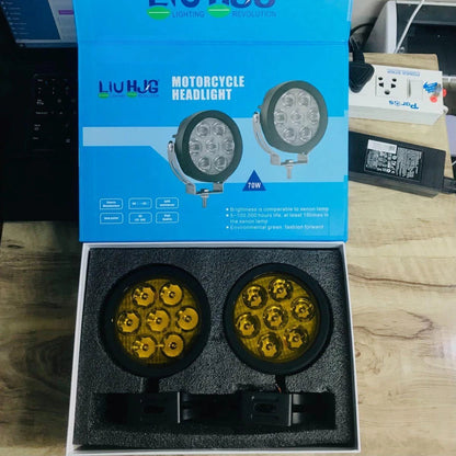 HJG 70 Watts Round Fog Lights