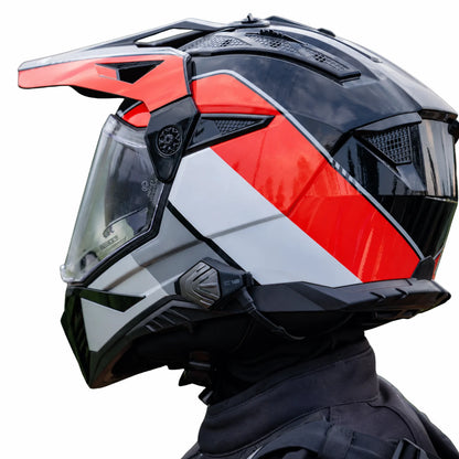Bluarmor C10 Helmet Communication Device - Intercom and Bluetooth