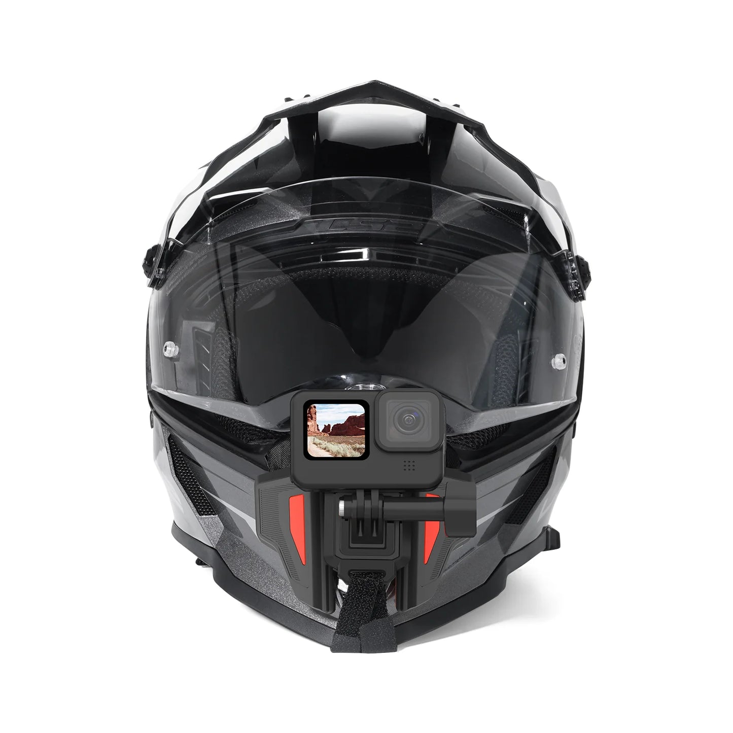 TELESIN Motorcycle Helmet Chin Strap Mount V2 for Action Camera