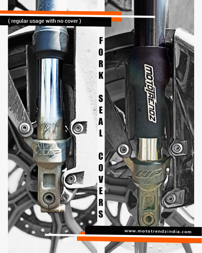 Mototrendz Fork Seal Covers | Universal Fit